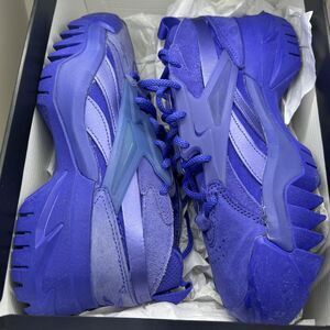 Reebok Shoes Womens 6 Purple Blue Club‎ C Cardi B Platform Sneaker Collab GX9659